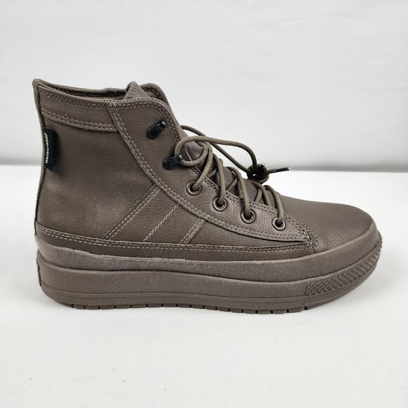 Converse Chuck Taylor All Star Equip WP Hi Leather A09491C Truffled Mens 11.5 - Picture 3 of 11